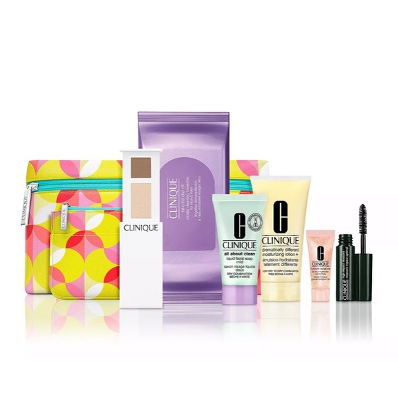 Clinique Other - NEW- Clinique Sample Set including Two Pouches